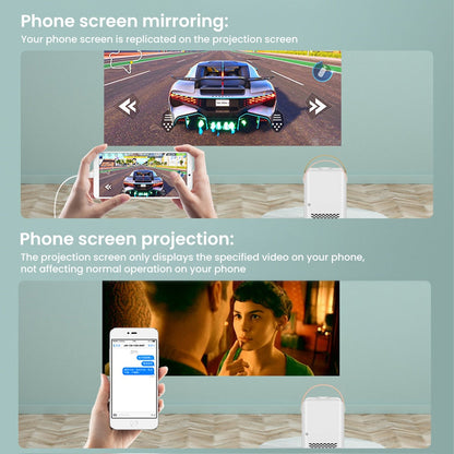 Compact HD Home Theater Mini Projector