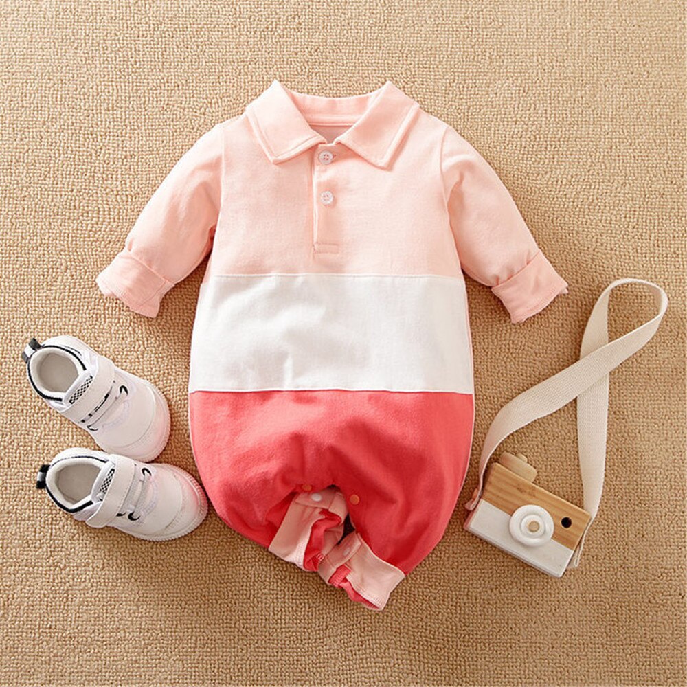 Adorable Infant Boy Short Romper
