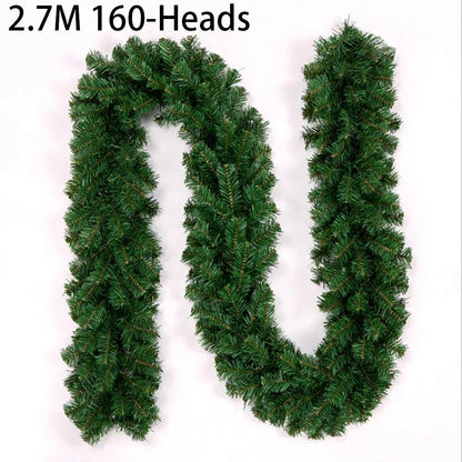 Premium Artificial Christmas Fir Garland 2.7m Long - Luxicro