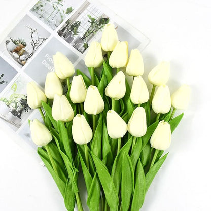 Beautiful Fake Tulip Flower Arrangement