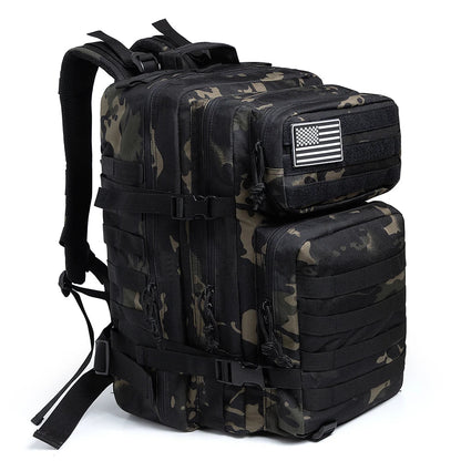 Heavy Duty 45L Outdoor Backpack - Strong & Waterproof - Luxicro