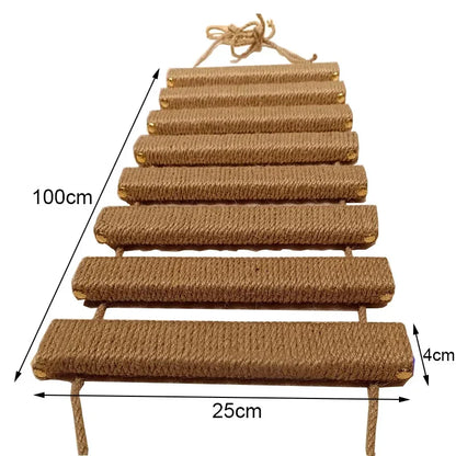 Cozy Cat Tower Rope Climber Scratcher Furniture
