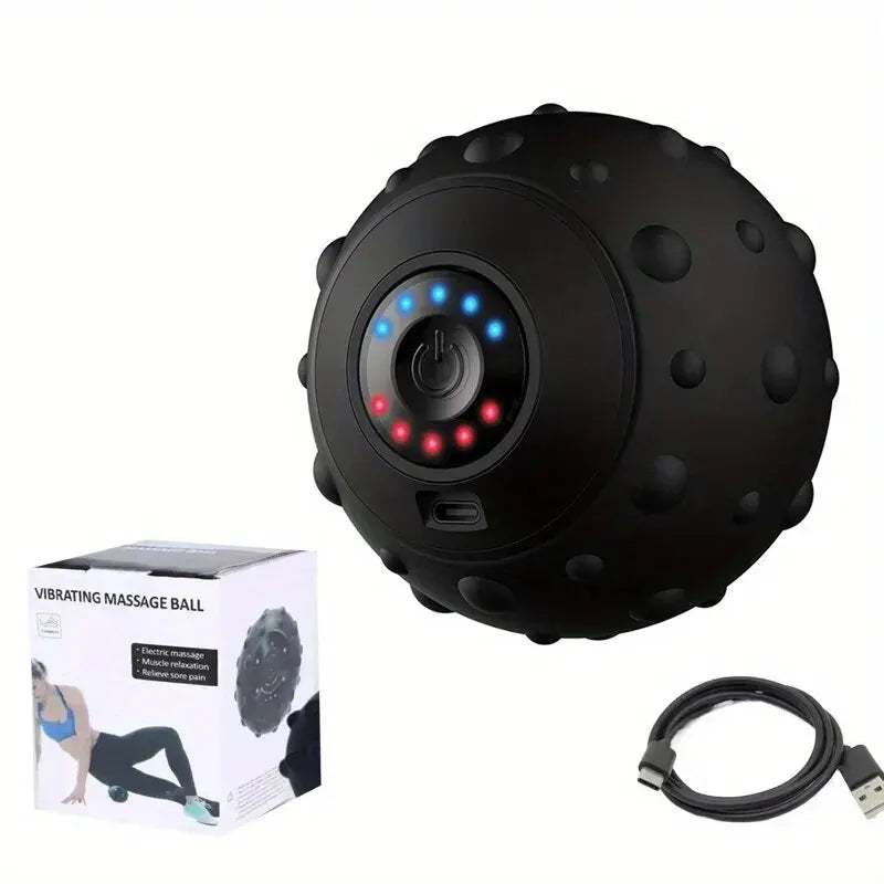 Compact Rechargeable Muscle Roller Ball Massager