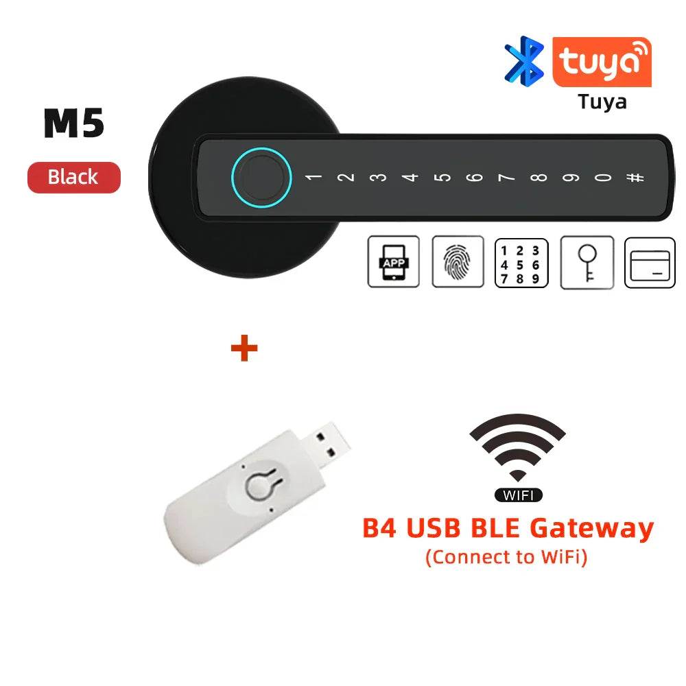 Wireless Fingerprint Door Lock Keyless Entry System