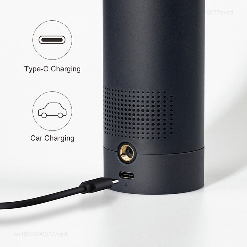 Compact Wireless Car Air Pump Vacuum