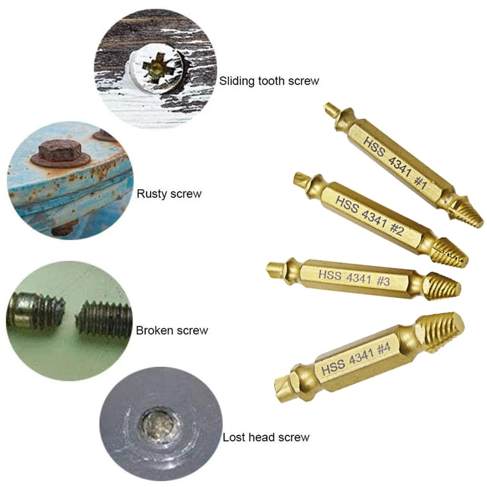 Easy Screw Extractor Tool Set