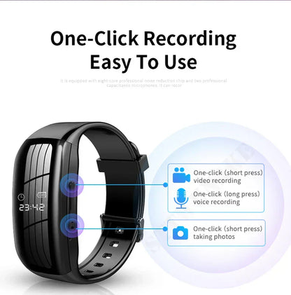 Compact Hidden Camera Smart Watch