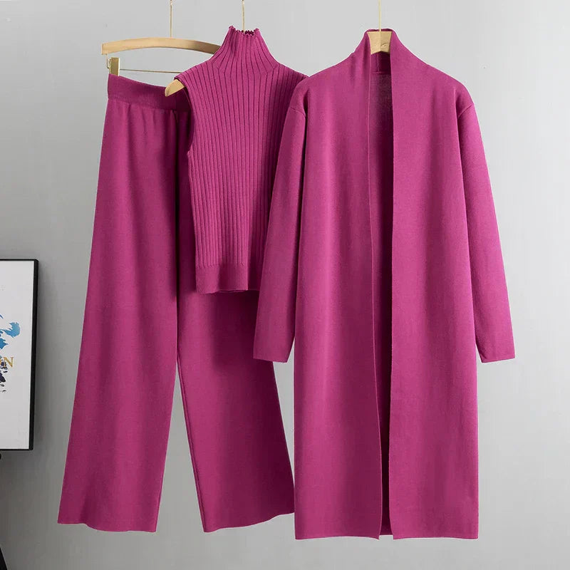 Cozy 3-Piece Loungewear Set for Women