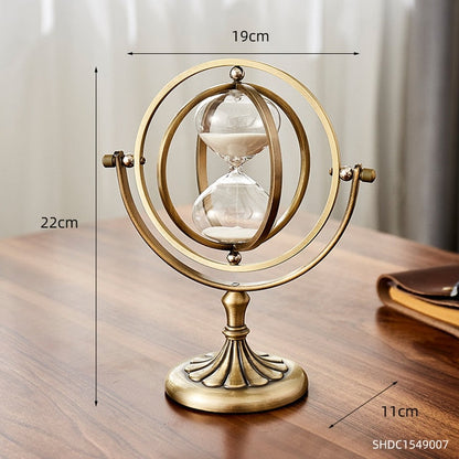 Classic Glass Office Timer Ornament