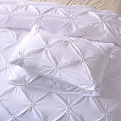 Luxury Ruffled 3 Piece Bedding Set