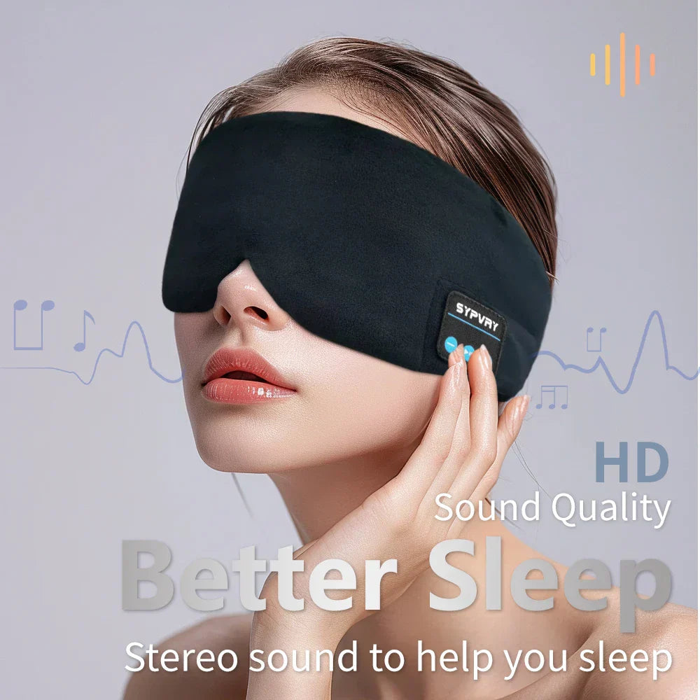 Comfortable Sleep Mask Headphones Set