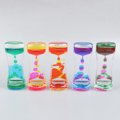 Calming Ocean Wave Hourglass Decor