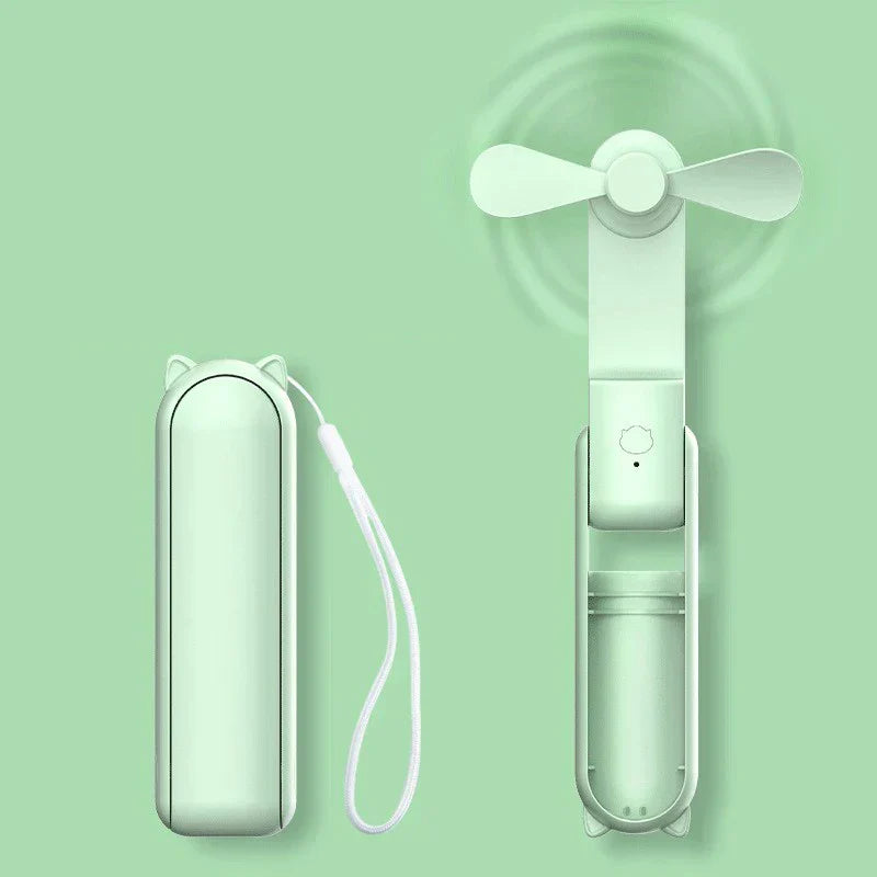 Compact Battery Powered Personal Mini Fan - Luxicro