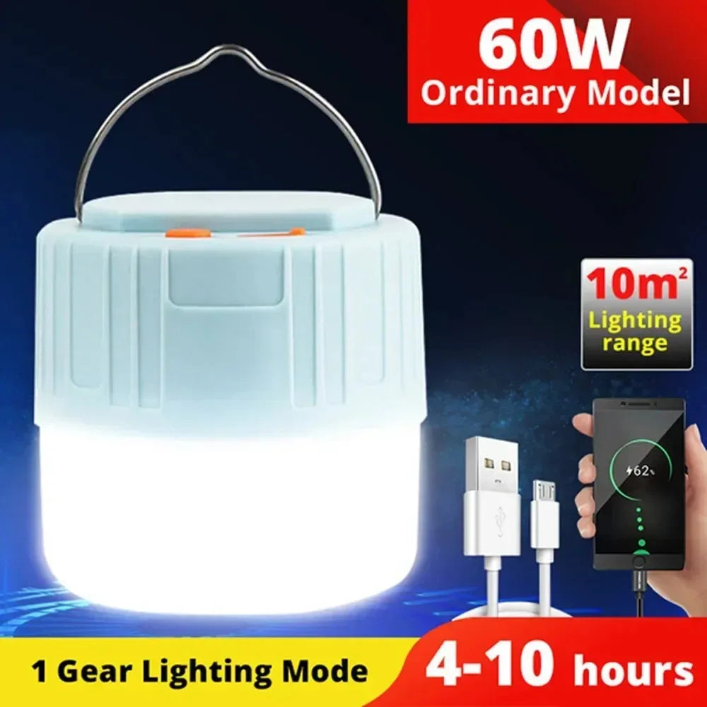 Portable Outdoor Solar Powered Camp Lamp