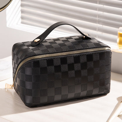 Classic Check Cosmetic Travel Bag