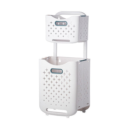 Space Saving Storage Shelf Organizer Basket