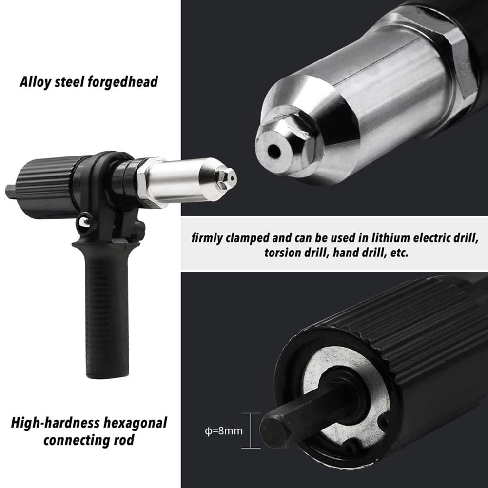 Cordless Rechargeable Power Drill Kit