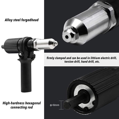 Cordless Rechargeable Power Drill Kit