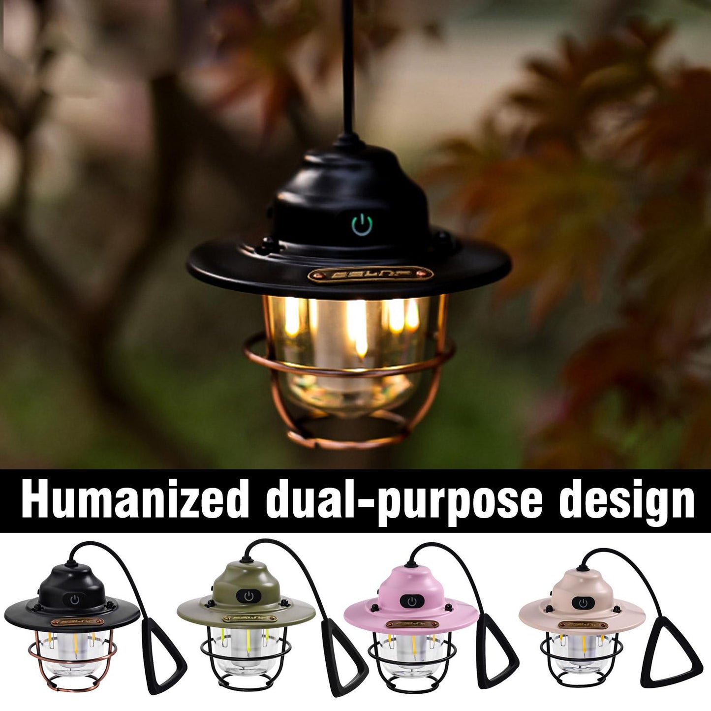 Compact Waterproof Outdoor LED Lantern