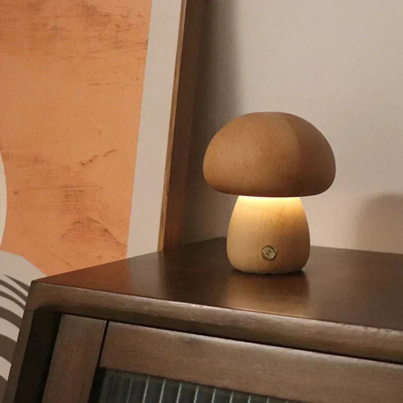 Nature Inspired Mushroom Table Lamp - Luxicro