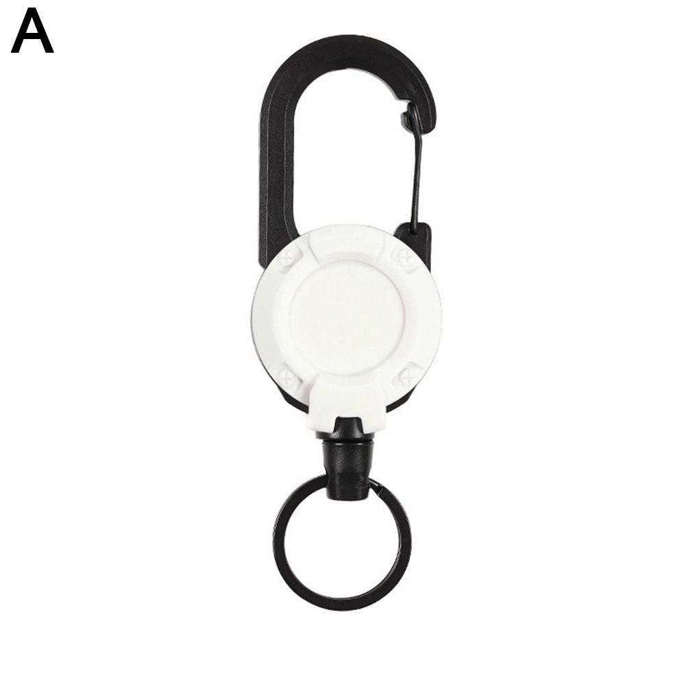 Durable Retractable Keychain with Pull Clip - Luxicro