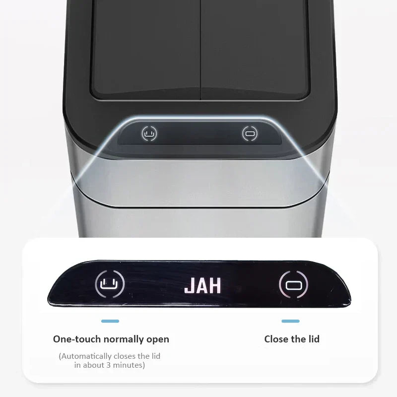Automatic Stainless Steel Motion Sensor Bin
