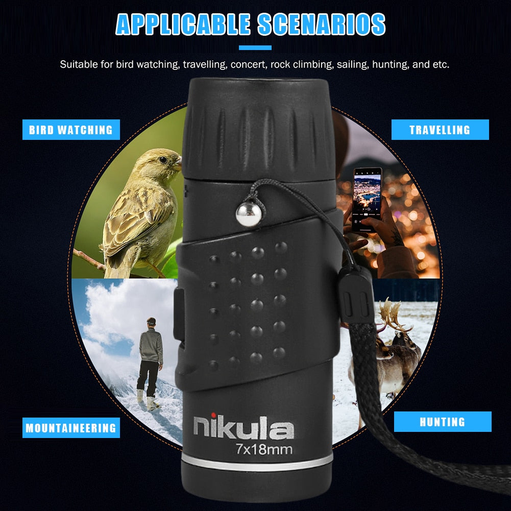 Compact Waterproof Mini Scope Telescope