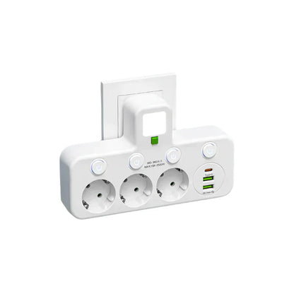 Advanced USB-C Surge Protected Power Strip