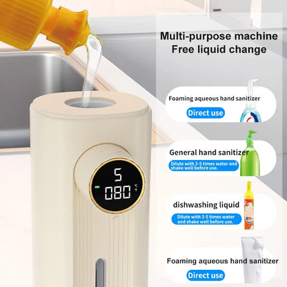 Automatic Touchless Foam Soap Dispenser with LED Display