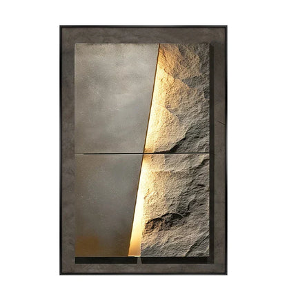 Modern Grey LED Porcelain Wall Lamp