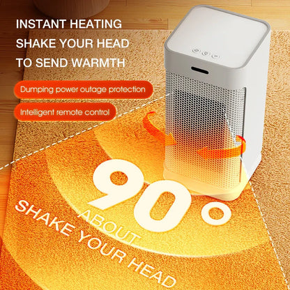 Compact Rechargeable Hand Warmer with LED Nightlight
