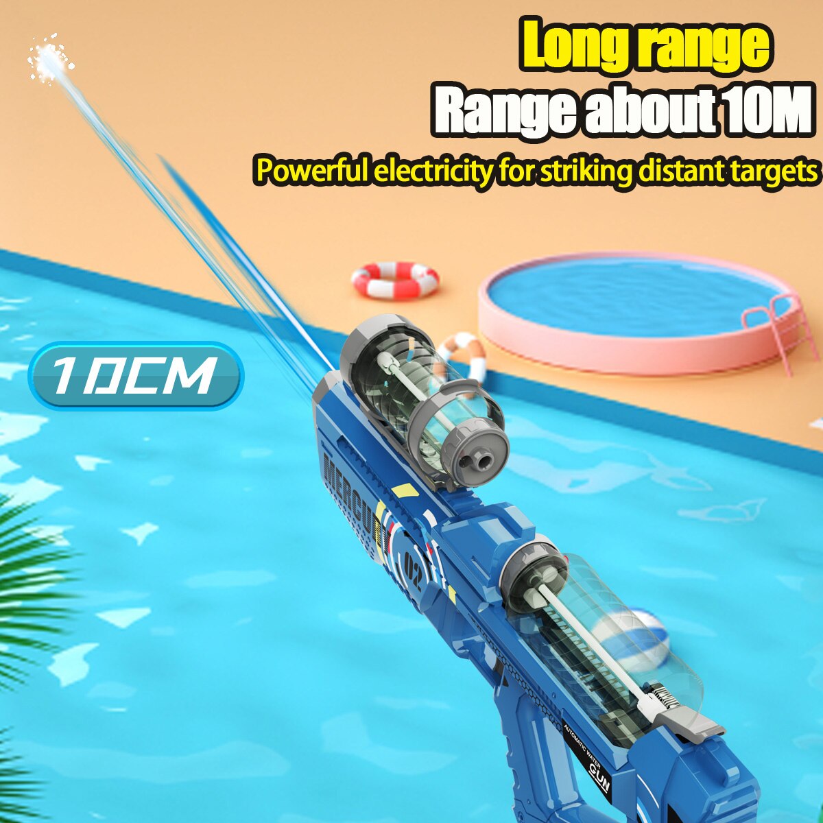 Powerful Super Soaker Water Pistol Gun