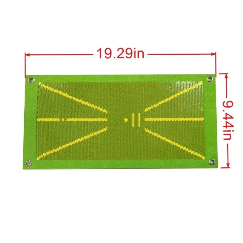 Advanced Golf Swing Practice Mat with Ball Strike Tracker