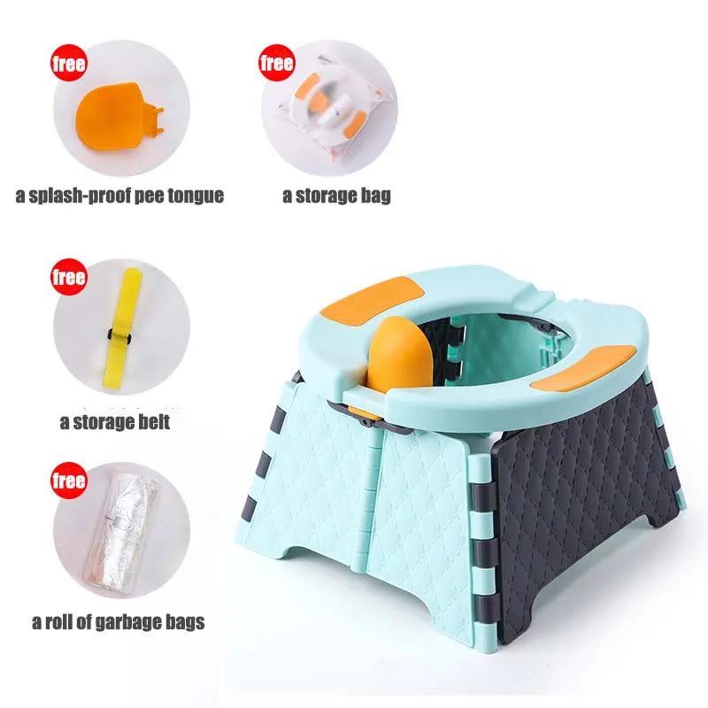 Portable Potty Training Toilet Seat for Kids - Luxicro