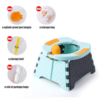 Portable Potty Training Toilet Seat for Kids - Luxicro