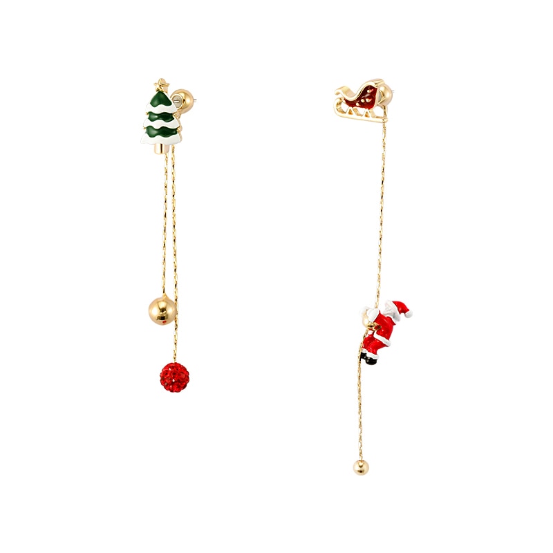 Fun Festive Holiday Drop Earrings