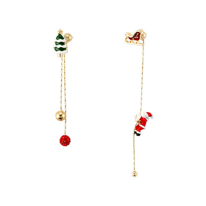 Fun Festive Holiday Drop Earrings