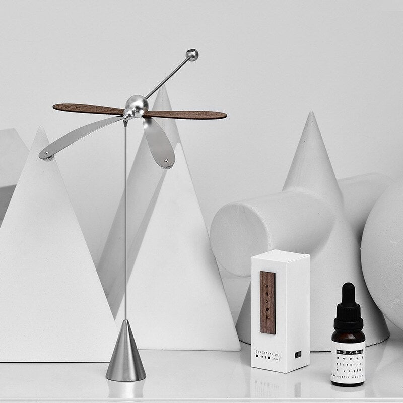 Natural Wood Dragonfly Essential Oil Diffuser