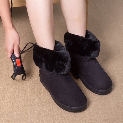 Cozy Battery Powered Heat Slippers - Luxicro