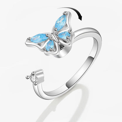Glittering Cosmic Spin Ring