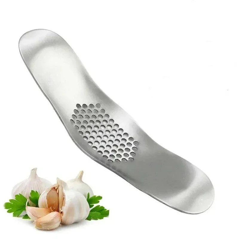 Premium Manual Garlic Crusher Stainless Steel Tool