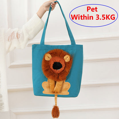 Stylish Kitty Travel Tote Bag