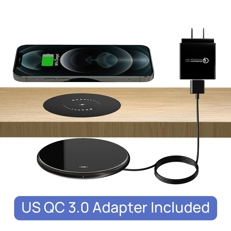 Slim Wireless Phone Charging Station