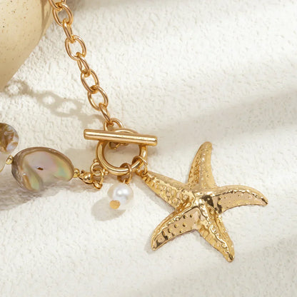 Beachy Seashell Coastal Jewelry Set