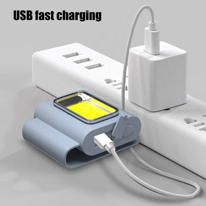 Compact Handy Magnetic LED Clip Light