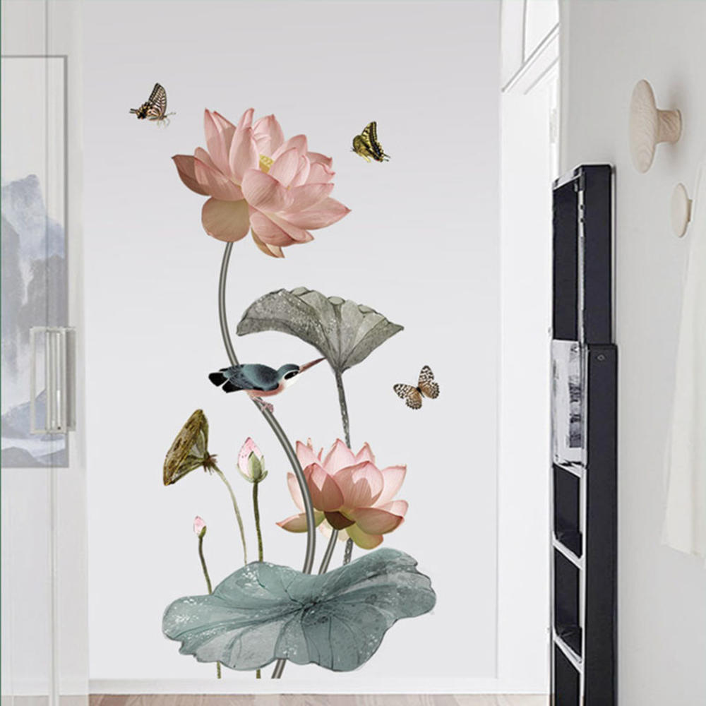 Pretty Flower Wall Art Sticker - Luxicro