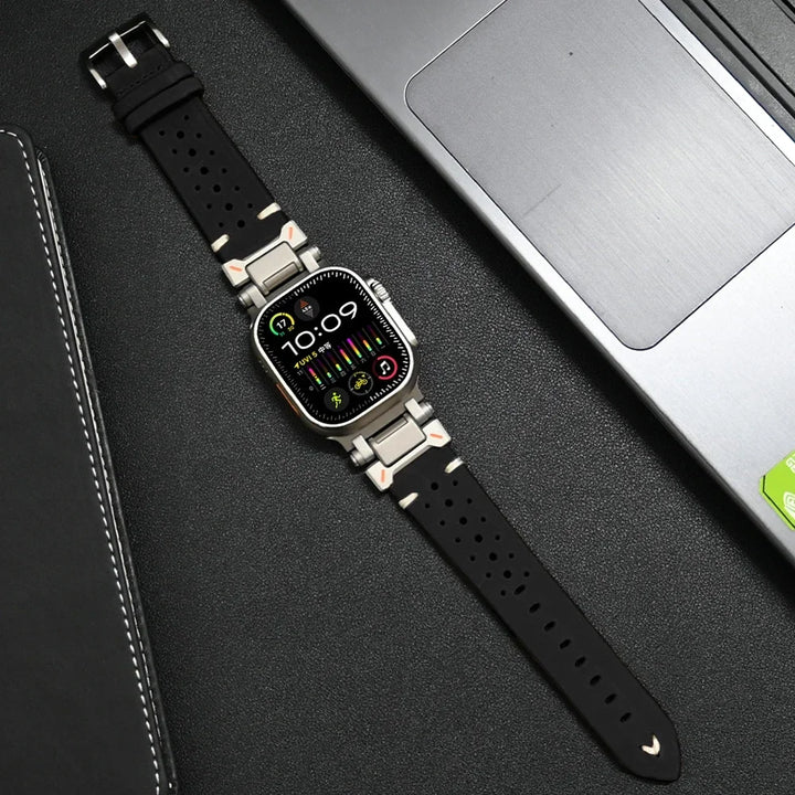 Genuine Leather Smartwatch Band