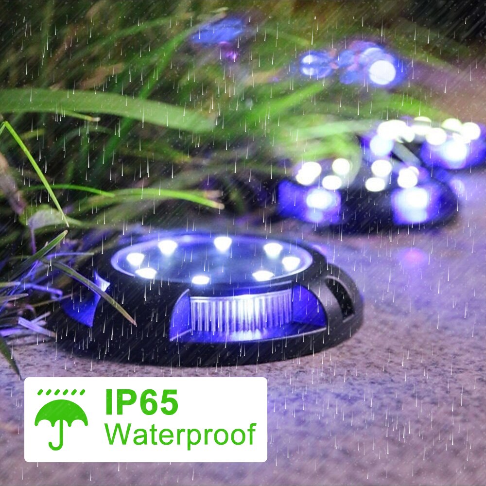 Bright Solar Powered Garden Lamp