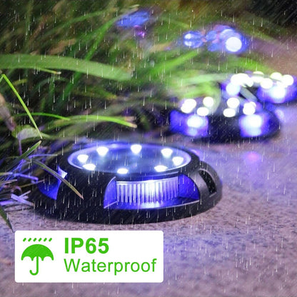 Bright Solar Powered Garden Lamp