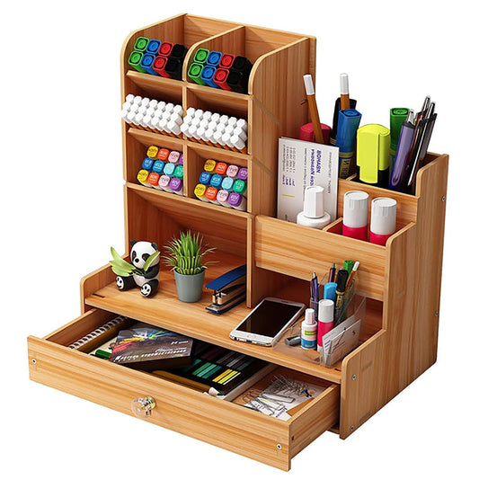 Big Office Desk Storage Tray - Luxicro